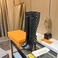 2022    ew winter boots leather women's heel 10.5cm size 35-41 10