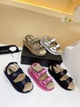 Winter 2022 new hair sandal women's sole