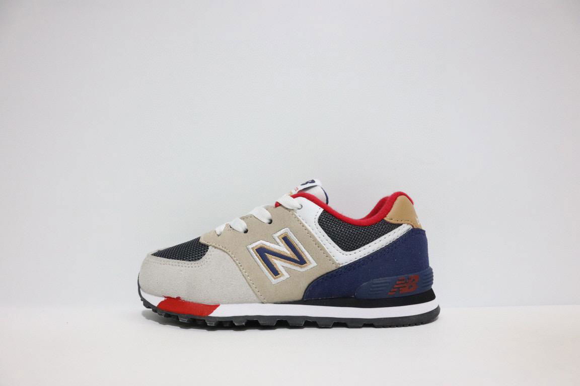 2022             shoes NB574 Children's shoes with 24-29 elastic, 30-37 lacing 3