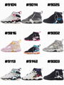 2022      shoes AJ8 KID SHOES aj8 generation Velcro Children's shoes 22-37.5  1