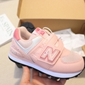 WHOLESALE             KID SHOES NB574 Velcro Children's shoes 26-37 18