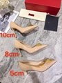 2022           heel shoes Fabric imported patent leather top quality10cm. 8cm    3