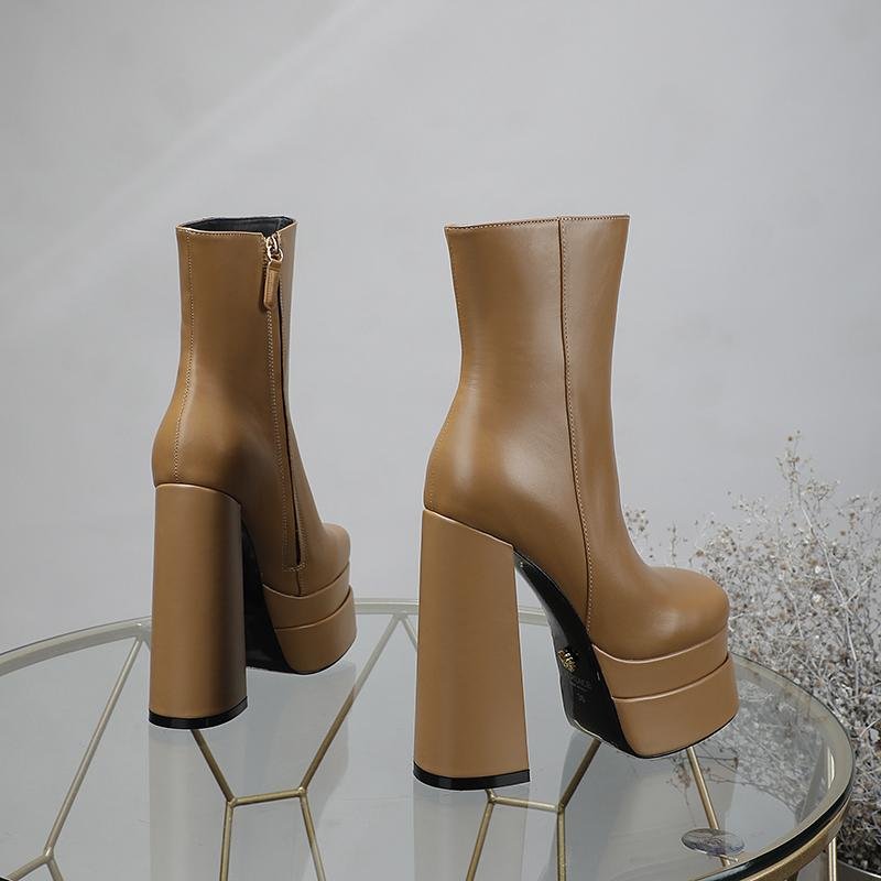 2022         heel shoes Heel height 15cm waterproof 5.5cm 34-42  women heel shoe