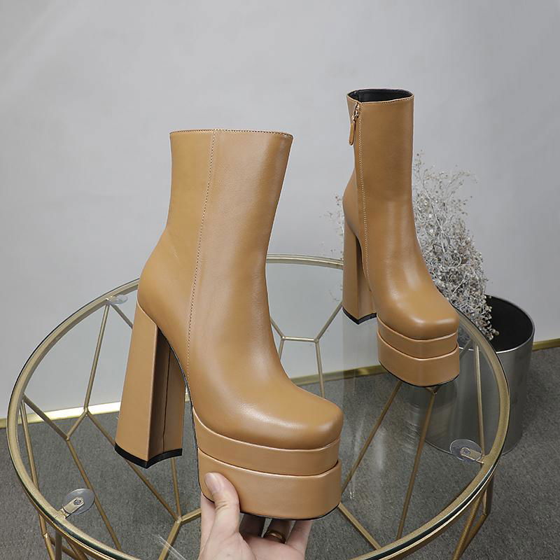 2022         heel shoes Heel height 15cm waterproof 5.5cm 34-42  women heel shoe 3
