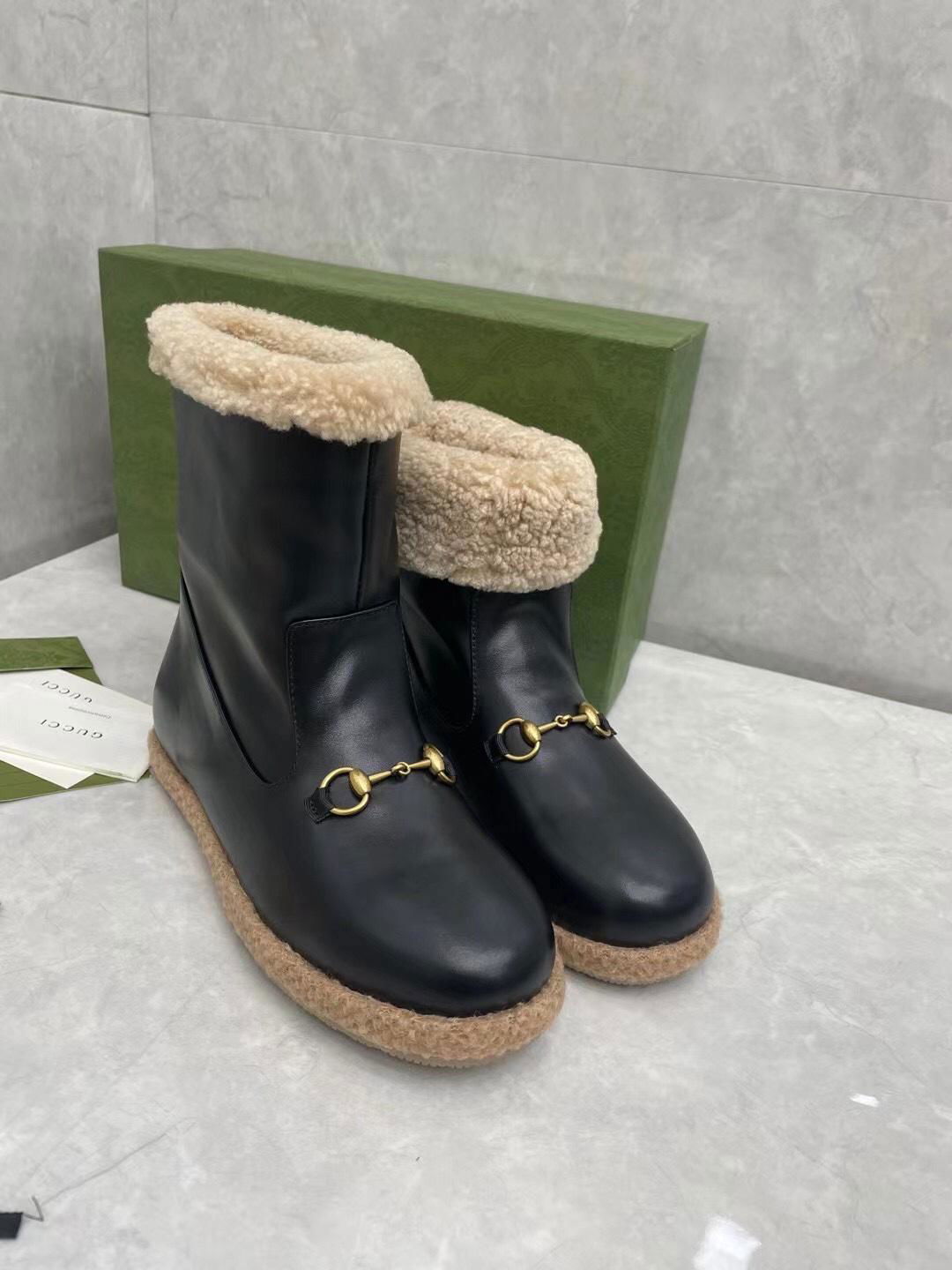 2023 new top New wool boots men shoes women shoes