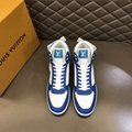 2022 New sneakers high-end boutique men's shoes casual shoes blue