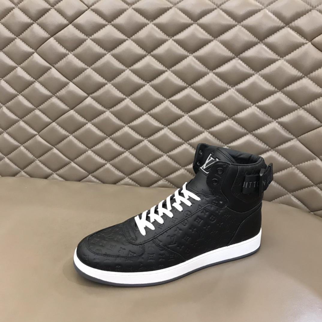 2022 New sneakers high-end boutique men's shoes casual shoes black 3