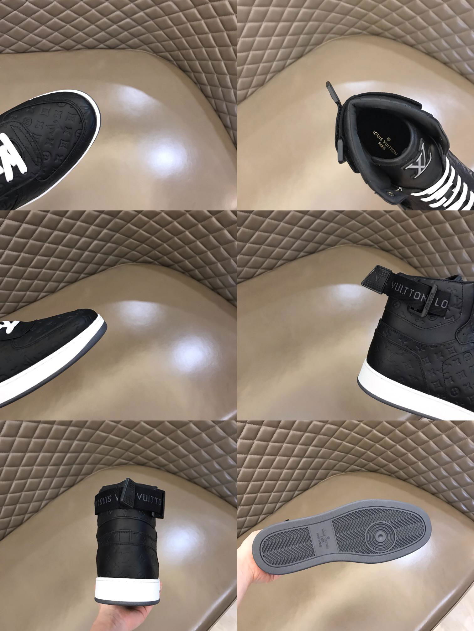 2022 New sneakers high-end boutique men's shoes casual shoes black 4