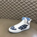 2022 New sneakers high-end boutique men's shoes casual shoes black blue