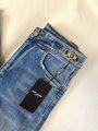    * new waist hardware accessories logo high waist jeans Dad pants custom elast 6