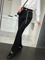 The new spring 2023 Tall waist leisure trousers Customize the fabric cutting wit 8