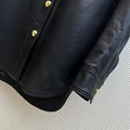 2023 new leather coat CE shirt - style leather coat with 100% imported lambskin