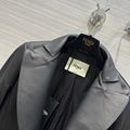 2023TOPWomen's leather temperament short style jacket leather coat 100% lambskin 9