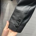 2023TOPWomen's leather temperament short style jacket leather coat 100% lambskin 18