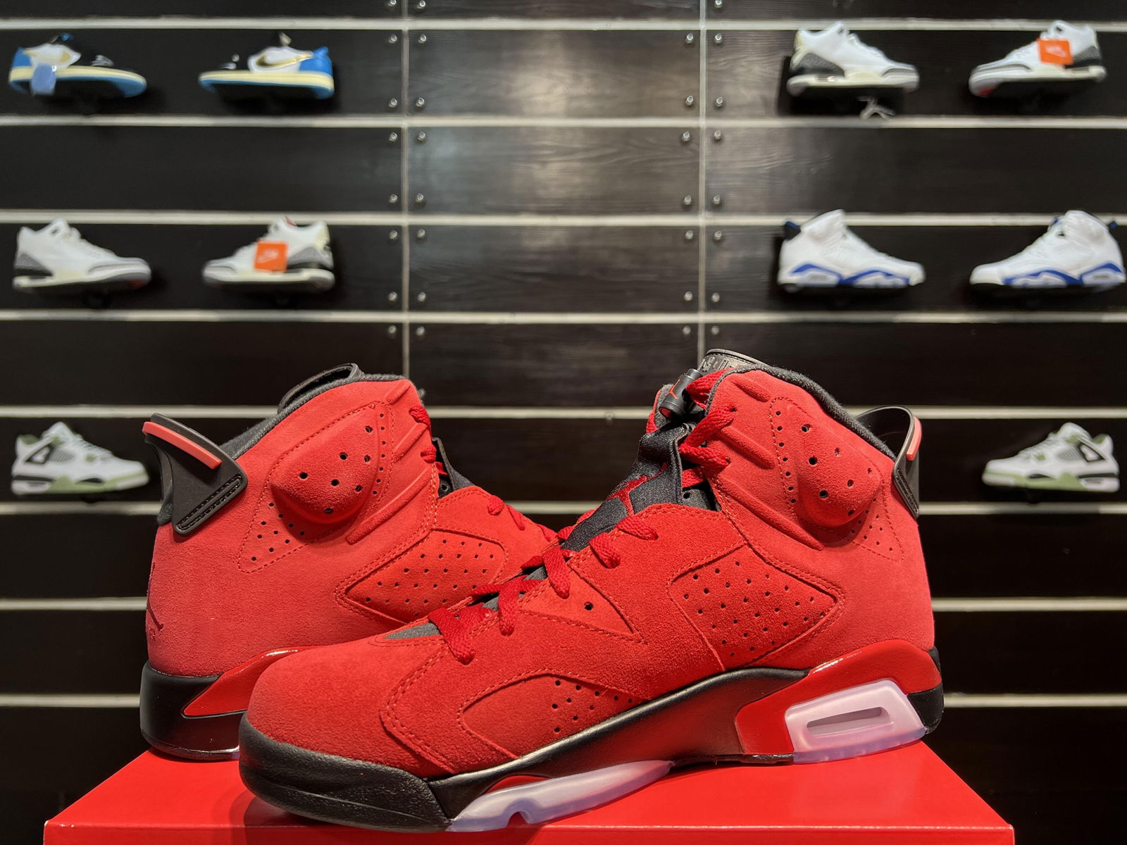 2023 aj shoes Air Jordan 6 Toro Varsity Red/Black6 Item No. : CT8589-600 5