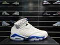 AJ 6 "Sport Blue" Sports Blue/White Blue High Top Basketball Shoes Article Numbe