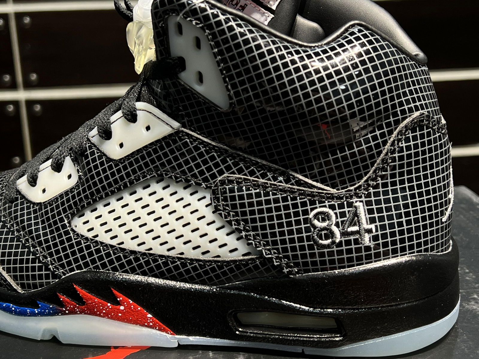 AJ 5 Retro DB"Doernbecher" "DB Laser Charity Children's Hospital" Basketball sho 5