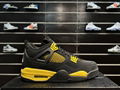 AJ4 Thunder Black/Tour Yellow4 Generation Thunder Black/Tour YELLOW4 Basketball 