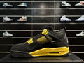 AJ4 Thunder Black/Tour Yellow4 Generation Thunder Black/Tour YELLOW4 Basketball 