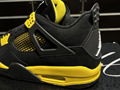 AJ4 Thunder Black/Tour Yellow4 Generation Thunder Black/Tour YELLOW4 Basketball 