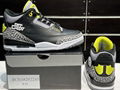 AJ3 Retro "Oregon Ducks Pit Crew" Black and yellow Oregon Medium top basketball 