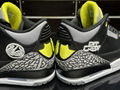 AJ3 Retro "Oregon Ducks Pit Crew" Black and yellow Oregon Medium top basketball 