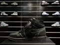 Travis Scott x Air Jordan 1 OG All Black inverted hook High top basketball shoes 2
