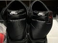 Travis Scott x Air Jordan 1 OG All Black inverted hook High top basketball shoes 12