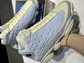 SoleFly x Air Jordan 13 generation co-branded North Carolina blue 3D real cat ey