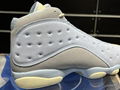 SoleFly x Air Jordan 13 generation co-branded North Carolina blue 3D real cat ey