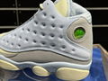 SoleFly x Air Jordan 13 generation co-branded North Carolina blue 3D real cat ey