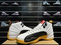 AJ12 SHOES 25 Years in China "12 generation black and yellow sole limited model 