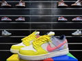      SB Dunk Low "Be True" Sb Embroidered Rainbow Low top casual board shoes 3
