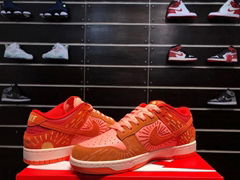      SB Dunk Dirty orange Winter solstice trend men's and women's low-top recrea