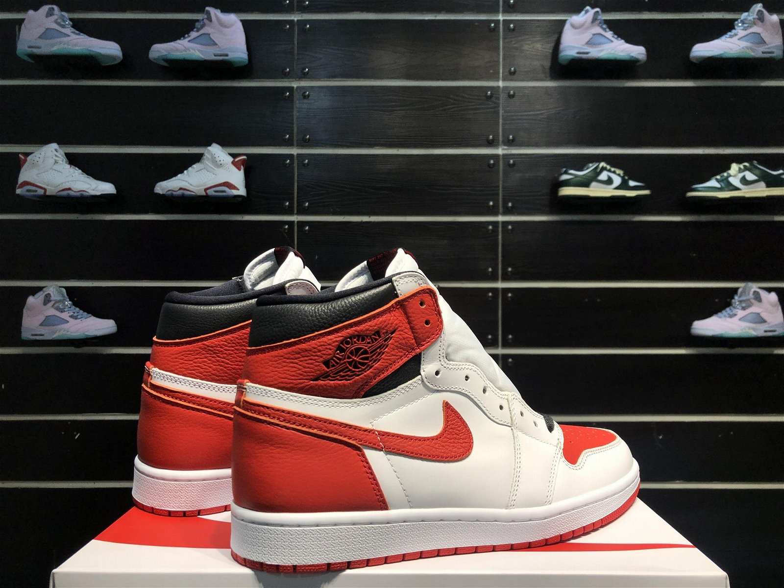 Air Jordan 1 High OG “Heritage”New white red Kao Bon basketball shoes 2