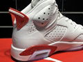 Air Jordan AJ6 "Red Oreo" White and Red Oreo Gopon Basketball shoes