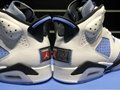 Air Jordan 6 Retro"University Blue/UNC" sport shoes 2