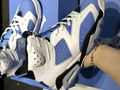 Air Jordan 6 Retro"University Blue/UNC" sport shoes