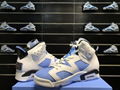 Air Jordan 6 Retro"University Blue/UNC" sport shoes