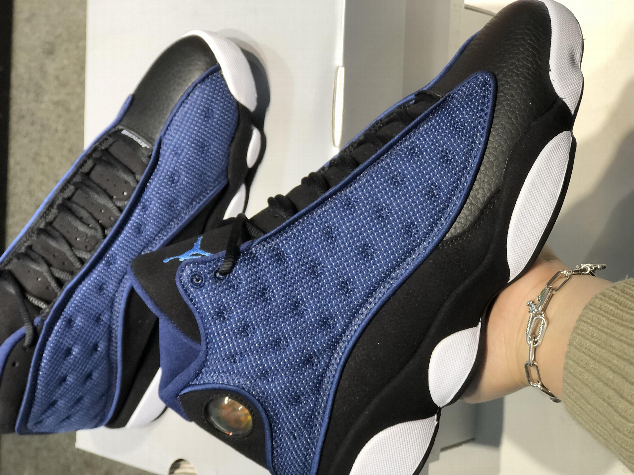 Air Jordan 13 “Brave Blue sport shoes men shoes 12