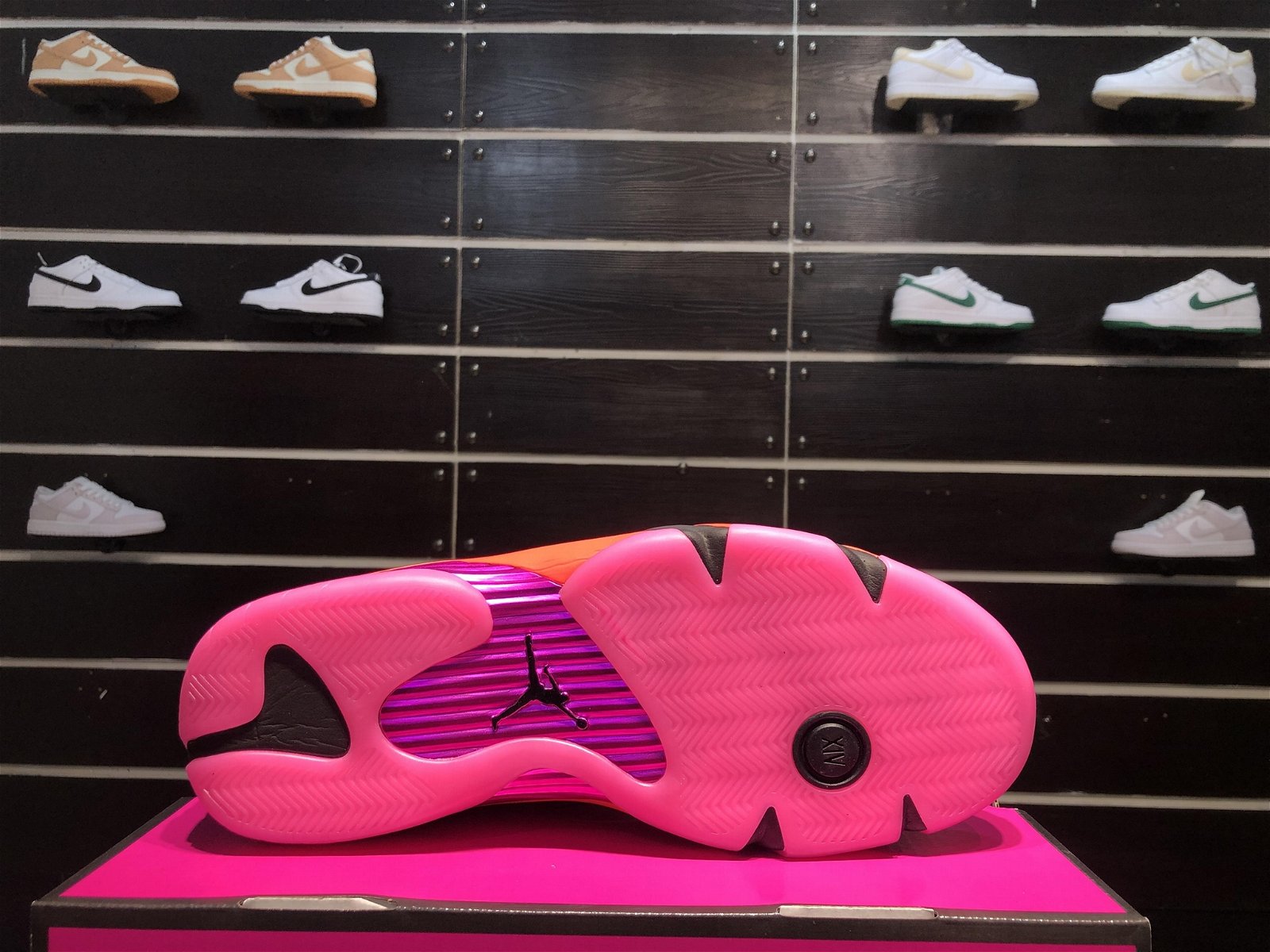 new top      shoes Air Jordan 14 Low WMNS “Shocking Pink  3