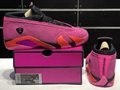 new top      shoes Air Jordan 14 Low WMNS “Shocking Pink  4