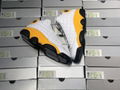 Del Sol "13 generation Lemon Yellow Aj13 new color matching basketball shoes 6