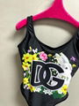 Big logo flower rabbit pattern one-piece swimsuit Year of the Rabbit limited 9