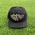 2023 new hat CHROME HEARTS Colorful Cloth Trucker Hat