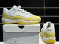 Air Jordan 11 Low WMNS “Yellow Snakeskin”Low AH7860-107top basketball shoes 