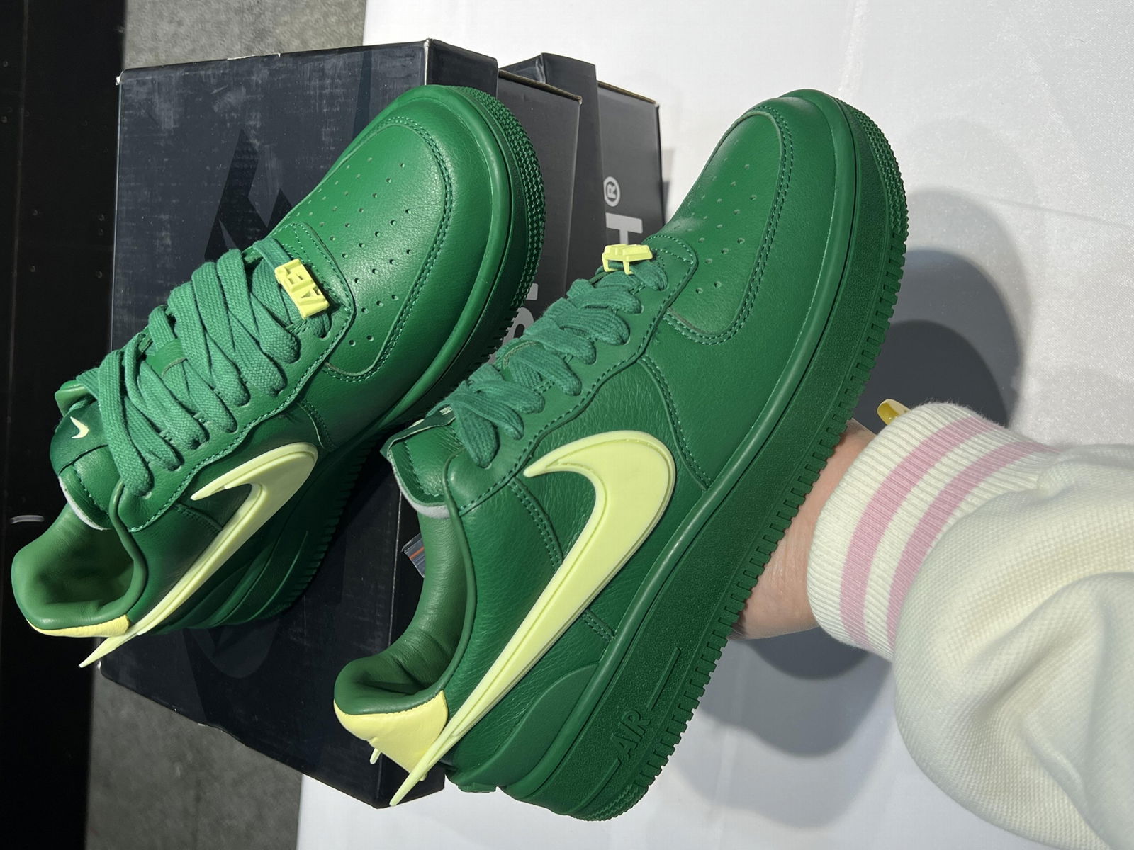 AMBUSH x      Air Force 1 Low “Green sport shoes 3