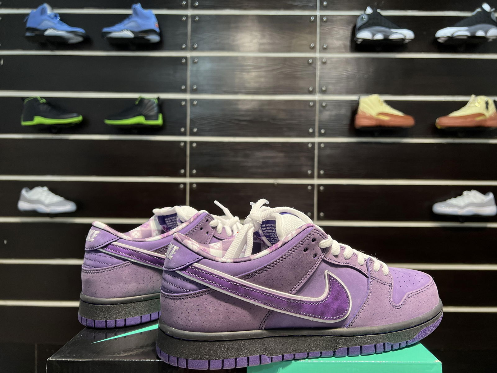 Concepts X      SB Dunk ''Purple Lobster "Recreational sports skateboard shoes 2