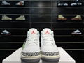 Air Jordan 3 Retro "Lucky Green White and green CK9246-136 basketball shoes 