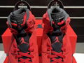 Air Jordan 6 Toro Varsity Red/Black6Red suede basketball shoes 